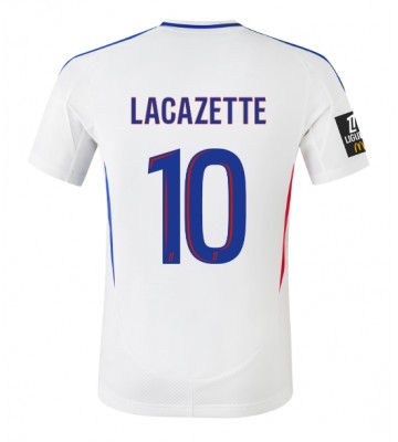 Olympique Lyonnais Alexandre Lacazette #10 Primera Equipación 2024-25 Manga Corta